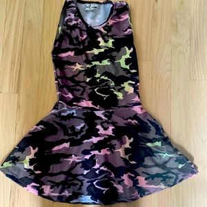 Dori creations camo fit and flare dress